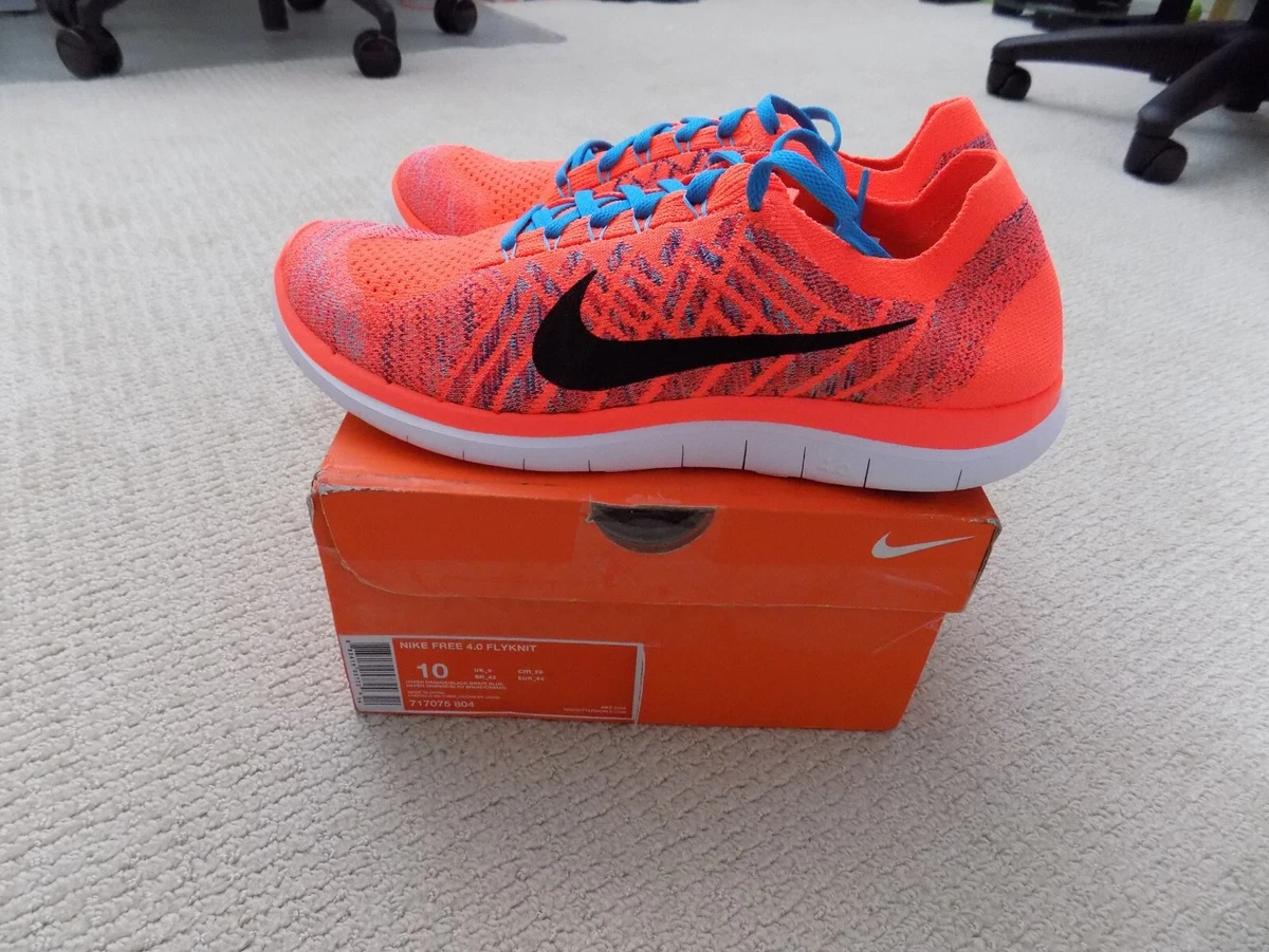 Nike Free 4.0 Flyknit Orange | eBay