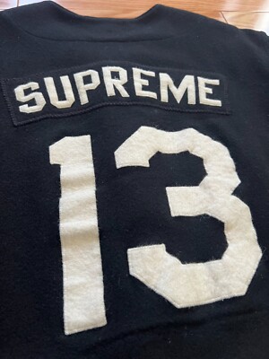 RARE AUTHENTIC Supreme Mitchell & Ness Hennessy Jersey Black Large