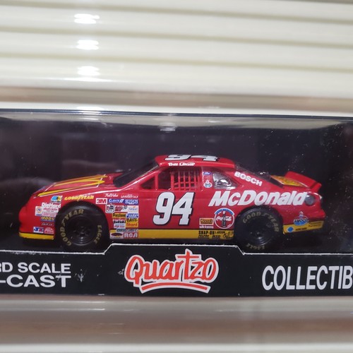 Quartzo 2040 BILL ELLIOT #94 McDONALD'S Ford Thunderbird New Mint in C9 Mint Box - Picture 2 of 7