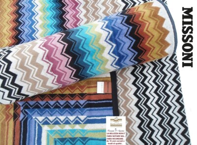 MISSONI Towel Set 1 Face 115 X 70 Cm + 1 Guest 70 X 40 Cm, Max
