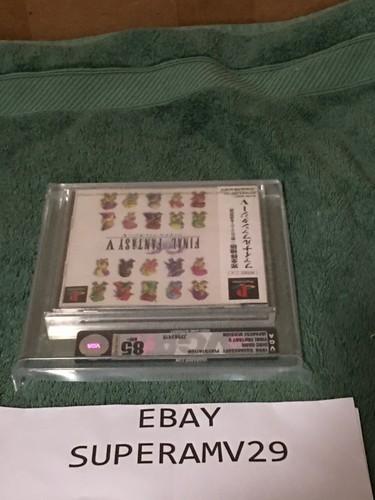 FINAL FANTASY V (PS1) JAPAN RELEASE (1998) VGA GRADED 85 ARCHIVAL CASE - Picture 5 of 12