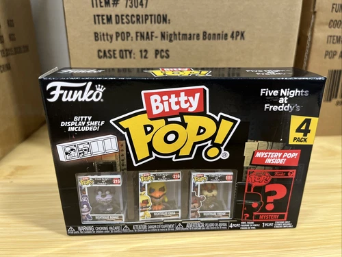 Funko Bitty Pop! FNAF Bonnie Chica Freddy 4-Pack Mini Figurine