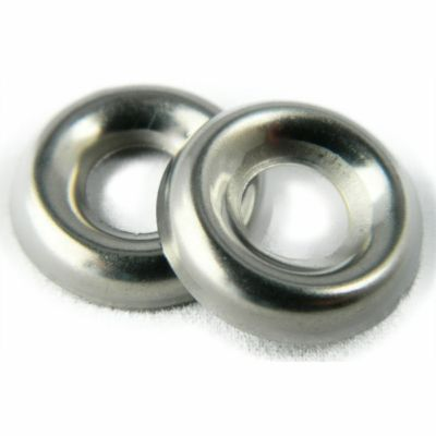 #ad Stainless Steel Cup Washer Finishing Countersunk #6 Qty 100 $9.96