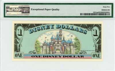 レア 1987年 DisneyDollars カリフォルニア A レア 1987年