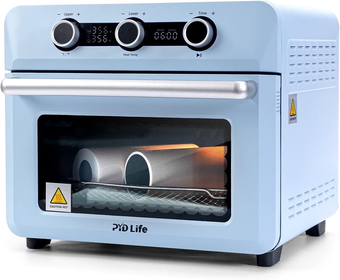 PYD Life Sublimation Oven Machine 25 L 110 V 1600 W Light Blue