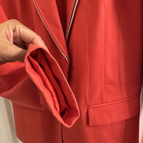 Elie Tahari For Nordstrom Beautiful Pink Beige Blazer sz 2 EUC T6 - Picture 6 of 12