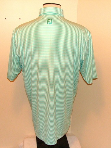 Footjoy FJ Men's Large Golf Polo Shirt (County Club Logo) FJ on Front Collar - Picture 4 of 5