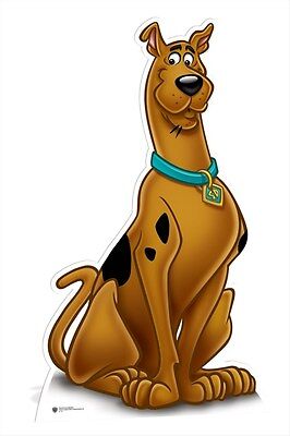  SCOOBY  DOO  Lifesize D coupe en carton pr sentoir standup 