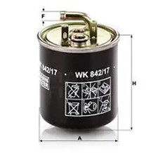Filtre à carburant Mercedes 450