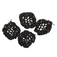 Hotel Waitress Elastic Nylon Black Snood Net Ballet Bun Hair Covers9664