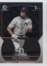 2023 Bowman Draft Chrome Max Anderson #BDC-144 08jr