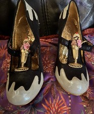 IRREGULAR CHOICE ICE CREAM SHOES SIZE 5/38 T BAR Worn Once