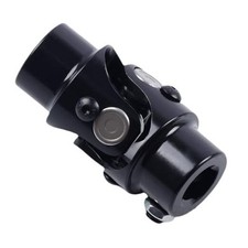 Universal Steering Shaft U Joint Shaft 3/4“-36 Spline x 3/4" DD BIack Black