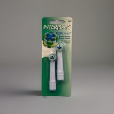 OptiClean by Conair Replacement Power Plaque Remover Brush Heads NOS 2008 DuPont