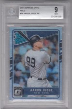 Aaron Judge 2017 Donruss Optic RC BGS 9 New York Yankees Holo #38 ZT