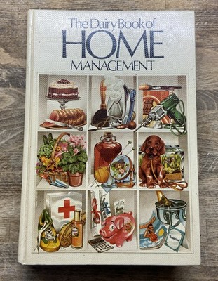 ''The Dairy Book Of Home Management'' Hardback Book -1980 Vintage/Retro 