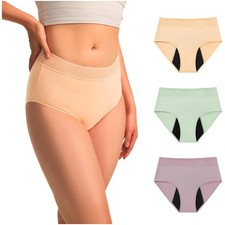 Comfortable and Stylish Incontinence Briefs for Women - 3-Pack Leakproof Design