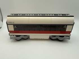 LEGO City Passenger Train Car 7897-2 Middle Car w/ Instructions