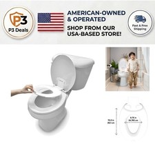 ITY Flip  Sit Potty Seat - Easy Install, Compact Toilet Training Seat in White