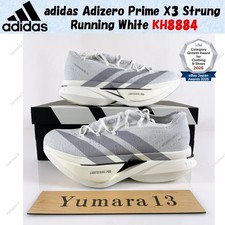 adidas Adizero Prime X3 Strung Running White KH8884 Men's Size