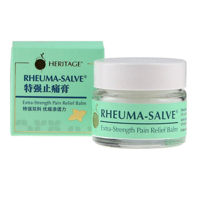 Heritage Rheuma-Salve Extra-Strength Pain Relief Balm 50g - Free Shipping