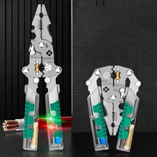 Wire Stripping Tool Foldable Wire Stripper Electrical Pliers Electrician