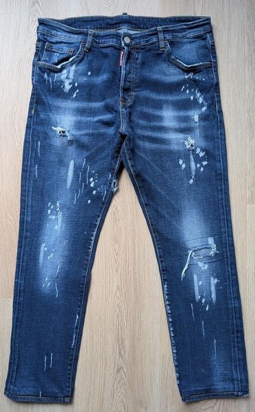 Herren Dsquared² Jeans Navy Denim 38 / XL / 52 #3MVR