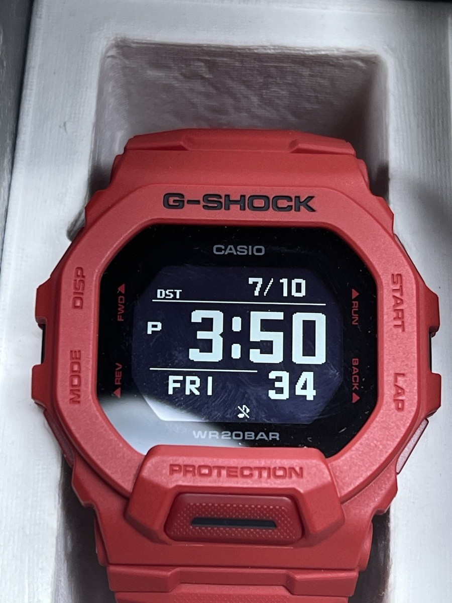 Casio G-Shock Digital Black Dial Quartz Sport 200M GBD-200-1 Men's Watch