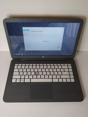 HP Laptop Stream 14 TPN-Q183 Intel N3060 1.6GHz 4GB RAM 32GB Gray No Charger!