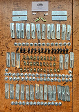 1959 Chevy Impala 2 Dr Complete Side Molding Clip Set New 1959 Chevy Impala 2 Dr Complete Side Molding Clip Set New