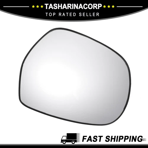Piece of 1 Right Side Mirror Glass w/ Back Heated fit for TOYOTA Land cruiser