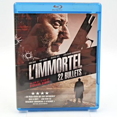 L'Immortel 22 Bullets Blu-ray 2011 Jean Reno Action Movie Richard Berry