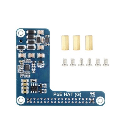 Professional PoE Extension for RPi 5 Networking Power Supply GPIO Expansion