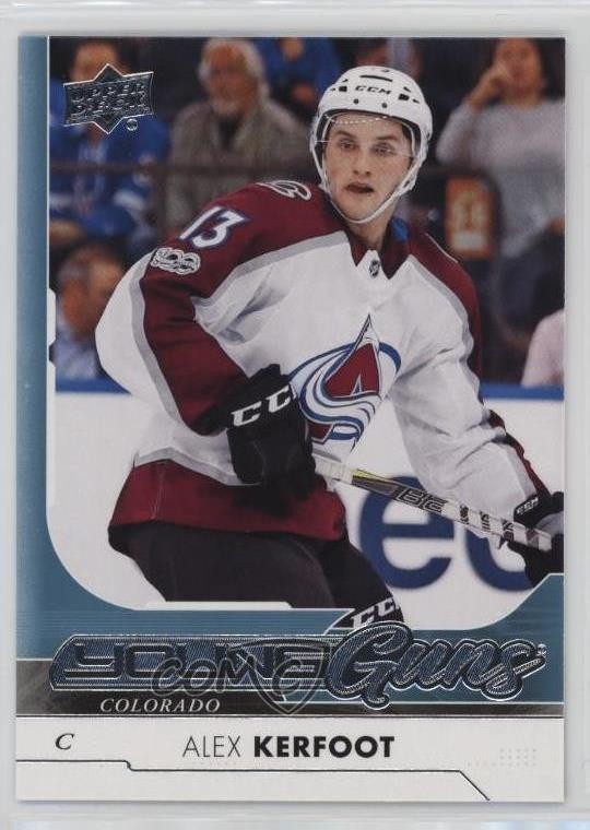 2017-18 Upper Deck Young Guns Alex Kerfoot #209 0rt6