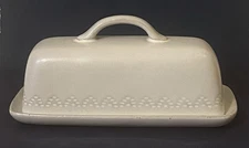 Hearth & Hand Magnolia Target Stoneware Pottery Covered Butter Dish Beige