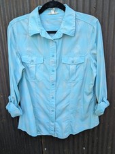 Duluth Trading Plaid Armachillo Shirt Women L...