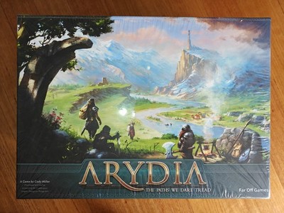 Arydia + Epic Hunt Expansion - Board Game - Far Off Games used - Great condition