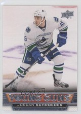 2013-14 Upper Deck Young Guns Jordan Schroeder #495 1lh3
