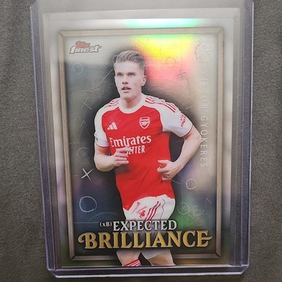 2026 Topps Finest Viktor Gyokeres xB Expected Brilliance Insert XB-4