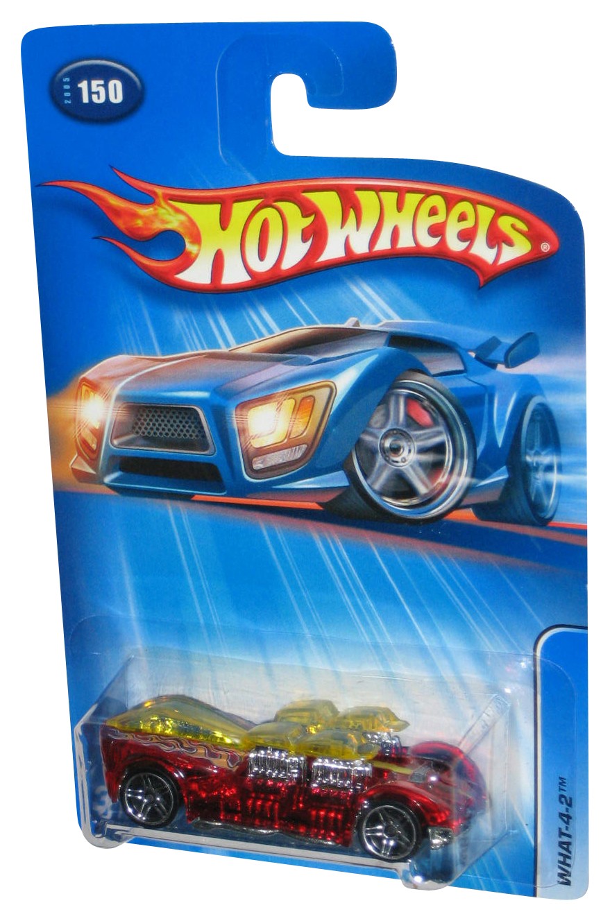 Hot Wheels What-4-2 (2005) Mattel Red Toy Car #150