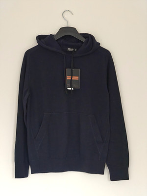 Zegna Oasi Cashmere Hoodie Navy Blau Pullover Pulli Gr.50 UVP 1950£ 31625G