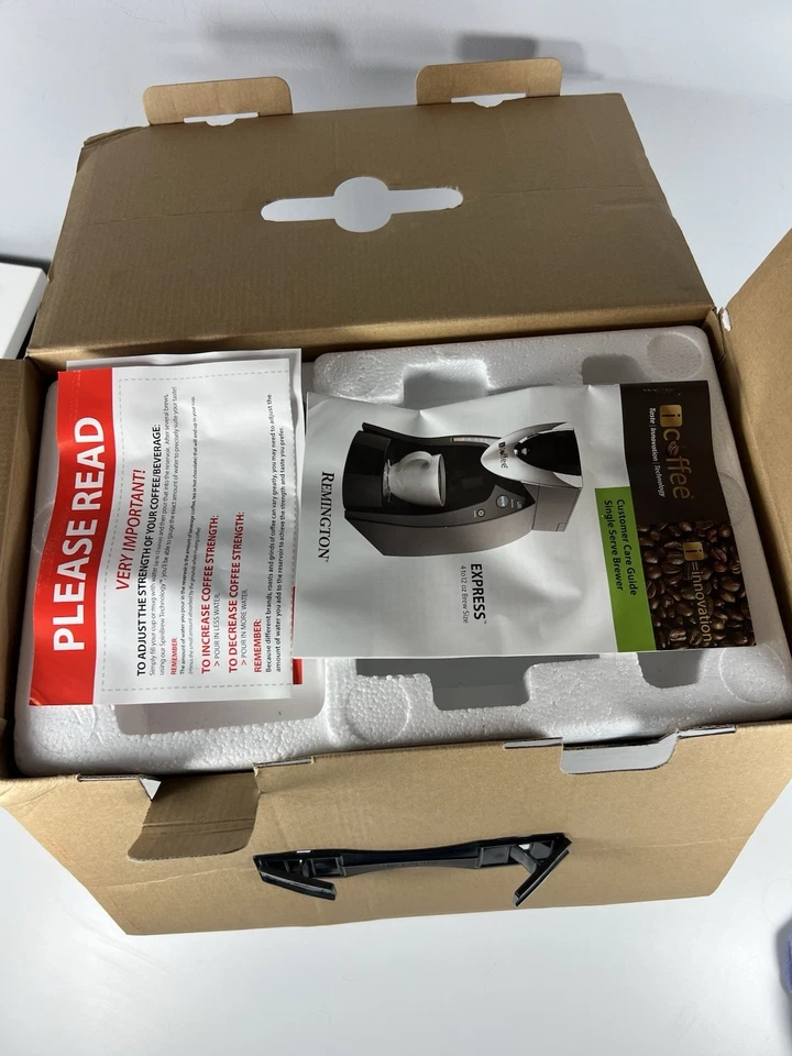 iCoffee RSS100-EXP SpinBrew Silver and Black Single Serve Coffee Brewer New Open - Image 3 of 4