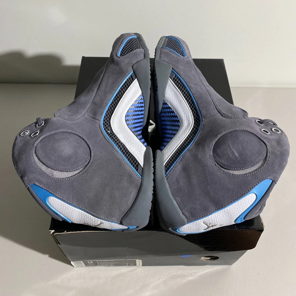 Tênis masculino tamanho 12 - Air Jordan 21 OG grafite leve 313495-002 novo em folha! - Imagem 4 de 4