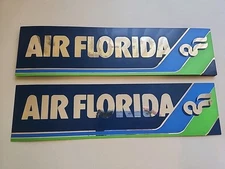 Air Florida 1980s Airline Bumper Sticker early 1980s last Logo