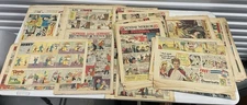 VINTAGE COMIC STRIPS 1940’s 1950s Newspaper Funnies LOT  Cartoons Animation N9