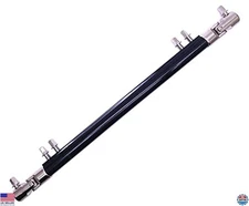 35cm Black Double Kick Drum Pedal Drive Shaft - Premium Bass Drum Connector Arm