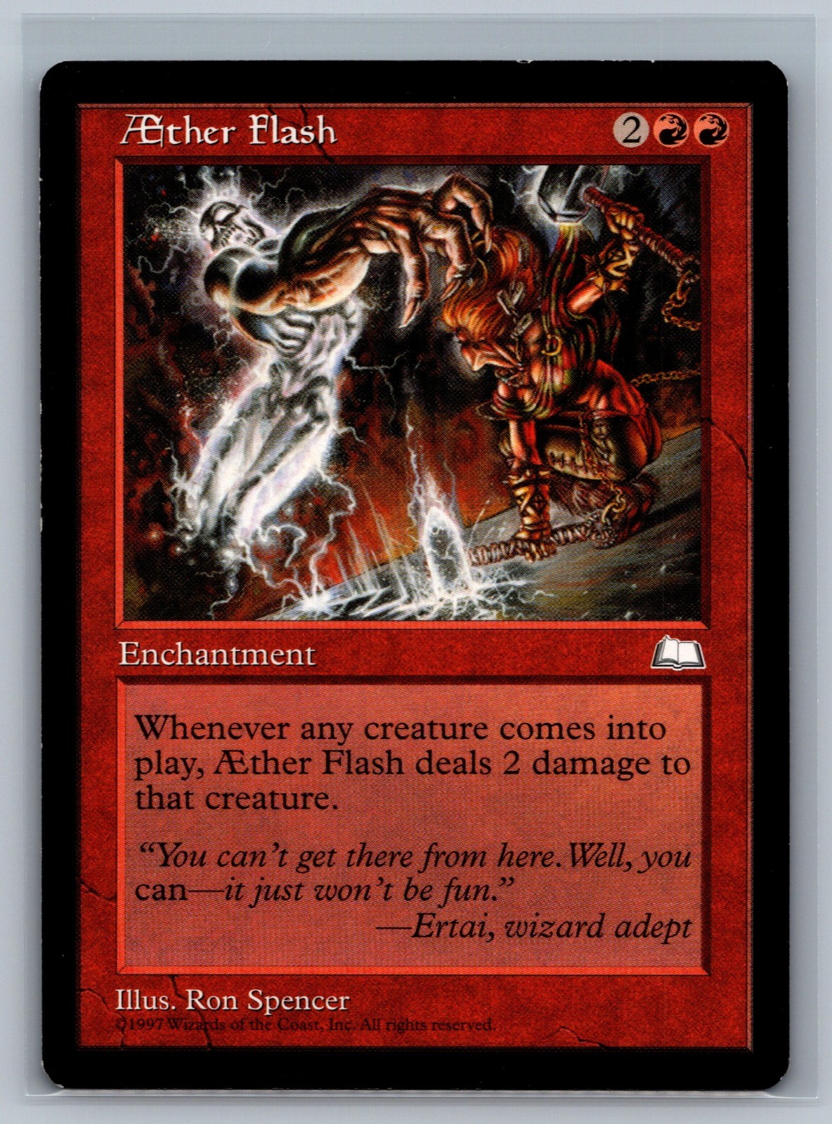Magic The Gathering Weatherlight Aether Flash MTG TCG CCG