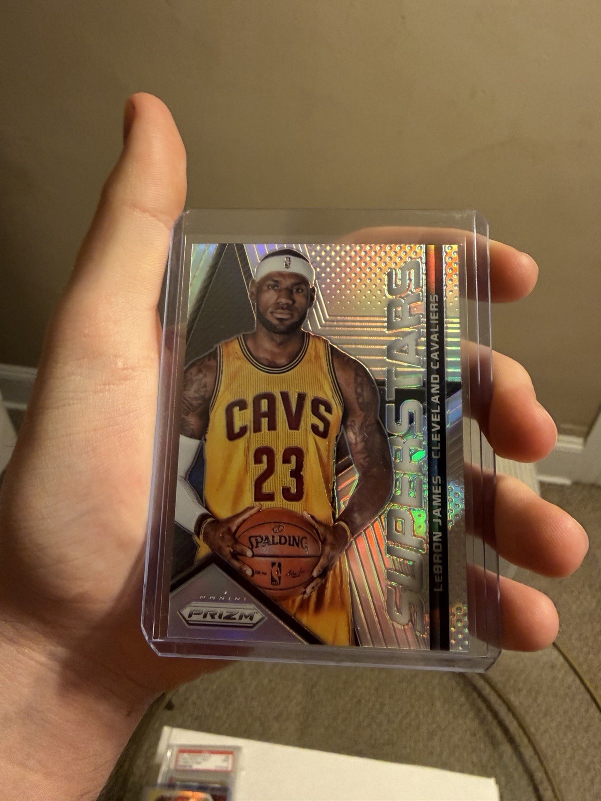 2014-15 Panini Prizm Basketball LeBron James Superstars Silver #1