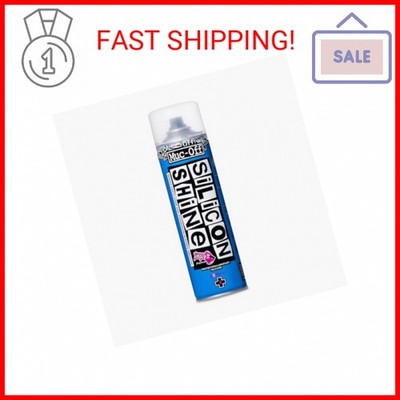 Muc-Off Silicon Shine 500ml, 1-Pack | Quick-Dry & Dirt-Repellent | Enhances Meta