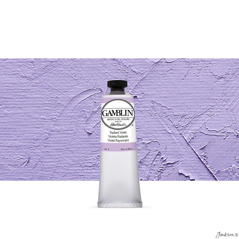Gamblin Radiant Artist Oil Paint 37ml Radiant Violet For Fine Art Painting